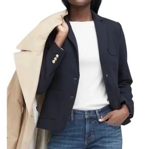Banana Republic- Classic Fit Navy Blazer, Size 4